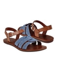 thumbnail image 1 of SANDALIAS DAMA NOMADAS 922 TEXTIL CAFÉ/AZUL NOMADAS  922, 1 of 1