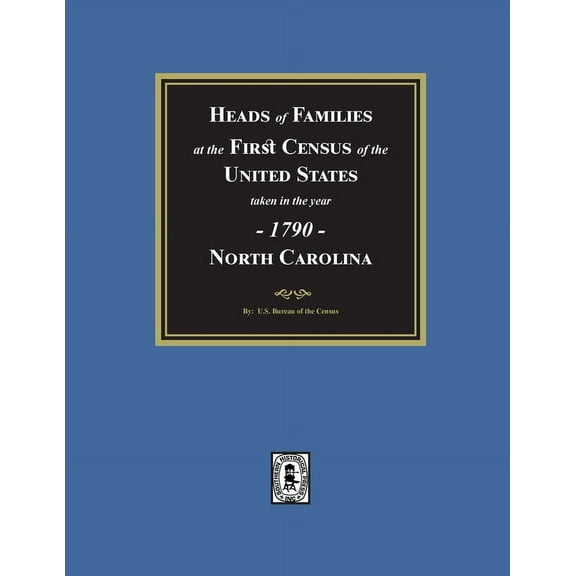 1790 Census of North Carolina, (Paperback)