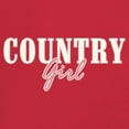 thumbnail image 3 of Country Girl Logo Women's V-Neck T-shirt Western Rodeo Style Southern Pride Cowgirl Rustic Feminine Farm Life Ranch Tee, 3 of 7