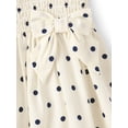 thumbnail image 2 of The Children's Place Baby And Toddler Girls Short Puff Sleeve Bow Smocked Dress, Sizes 6M-5T, 2 of 4