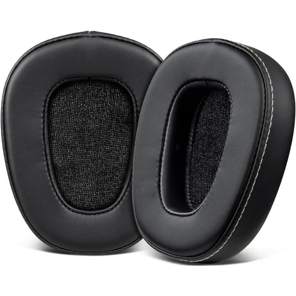 SOULWIT Earpads Replacement for Skullcandy Crusher Wired (Crusher 1.0) Over Ear Headphones(Do Not Fit Crusher 2.0/360/ANC/Evo/Wireless, Hesh), Ear Pads Cushions with Noise Isolation Foam - Black