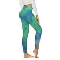 thumbnail image 2 of fheaev Yoga Pants For Women Tie Dyed Seamless High-Waist Yoga Pants Hip Lifting Outdoor Tight Sports Fitness Pants Sport Gym Yoga Leggings Comfy Workout Running Womens Pants, 2 of 3