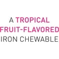 thumbnail image 4 of Natural Factors Easy Iron Chewable, Gentle Supplement for Energy and Metabolism Support, Vegan, Tropical Fruit Flavor, 60 tablets, 4 of 8