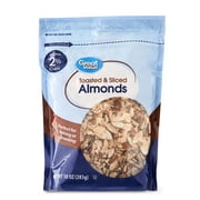 Great Value Toasted and Sliced Almonds, 10 oz