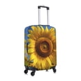 thumbnail image 6 of Salouo Sky Golden Sunflower Field A Pattern Travel Dust-proof Suitcase Cover, Softside Suitcase Protector Luggage Cover Protector for 18-32inch ,Not Included Suitcase, 6 of 8