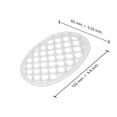 thumbnail image 3 of Silicone Soap Dish with Drainage for Shower and Bathroom – Non Slip Self Draining Soap Holder Tray for Bar Soap, Sink, Bathtub and Kitchen Countertops, 3 of 6