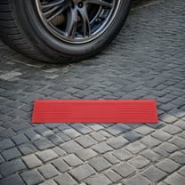 Raindrops Red Plastic Car Ramp for Bike Mobility - Easy to Assemble and Ramp