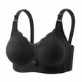 thumbnail image 2 of Stamzod No Underwire Bras for Women Plus Size Bra Wireless Push Up Bra Supportive Lace Bralette, 2 of 5