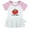 Pink Raglan Dresses, variant on iDzn T is For Tomato Funny Dresses For Baby, Newborn Babies Skirts, Infant Princess Dress, 0-24M Kids Graphic Clothes (White Sleeveless Dresses, 0-6 Months)