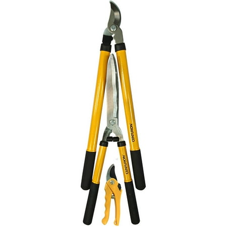 Torque Lopper - Centurion 1222 Lopper, Hedge Shear and Pruner 3-Piece Cutting Set