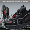 thumbnail image 5 of Steel Toe Cap Boots Men Women Work Boots Lightweight Safety Shoes Non-Slip Waterproof Safety Trainers 4.5-10.5, 5 of 7