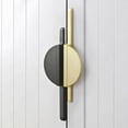 thumbnail image 1 of Kitchen Pulls Cabinet Pulls Handle Brushed Brass Wardrobe Handles Closet Handles -Gold Large, 1 of 7