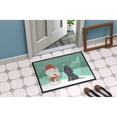 thumbnail image 4 of Carolines Treasures CK2070JMAT Black Spaniel Snowman Christmas Door Mat Indoor Rug or Outdoor Welcome Mat 24x36 Doormat, 4 of 4
