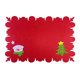 thumbnail image 1 of Gibobby Manteles Individuales Mat Christmas Christmas 2PC Tenedor Decoraciones de mesa Mesa superior y cojín Cocina, y bar (C, One Size), 1 of 2