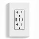 thumbnail image 1 of ELEGRP - Receptáculos de toma de corriente USB C de 3 puertos, toma de corriente USB de 30 W 6.0 A,, 1 of 8
