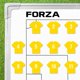 thumbnail image 2 of Marcadores magnéticos FORZA 4 cm amarillo – paquete de 11, 2 of 6