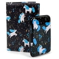thumbnail image 1 of Miami Carryon RFIDWSSTUNI 2.3 oz  RFID Protected Wallet &amp; Passport Cover Set  Stellar Unicorn, 1 of 1