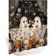thumbnail image 1 of Cortina Ducha Lindo Dibujos Animados Fantasmas Set Halloween Bañera para Tela Poliéster Baño Espeluznante Con Ganchos Decoraciones, 1 of 9