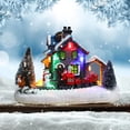 thumbnail image 3 of Xihbxyly Ofertas Diarias de Liquidación Cabaña Navideña, Casa de Nieve con Luces Led de Colores, Decoraciones de Cabañas Iluminadas, Regalos de Navidad, 3 of 7