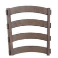 thumbnail image 3 of Gray Upholstered Dining Furniture | For Family Dinners | Sturdy Pedestals & Drawer | Meets Comfort & Storage, 3 of 3