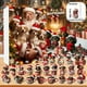 thumbnail image 5 of Calendario de Adviento acrílico con cuenta regresiva para Navidad 2026 con un adorable adorno de panda | Caja de regalo con decoración navideña para familiares y amigos | Decoración festiva de, 5 of 5