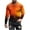 Black, variant on Honeeladyy Pullover Top for Men Long Sleeve 3D Flame Printed Round-Neck Sweatshirt Slim Fit Sport Casual Tee Shirt Blouses #Ta-Orange-M