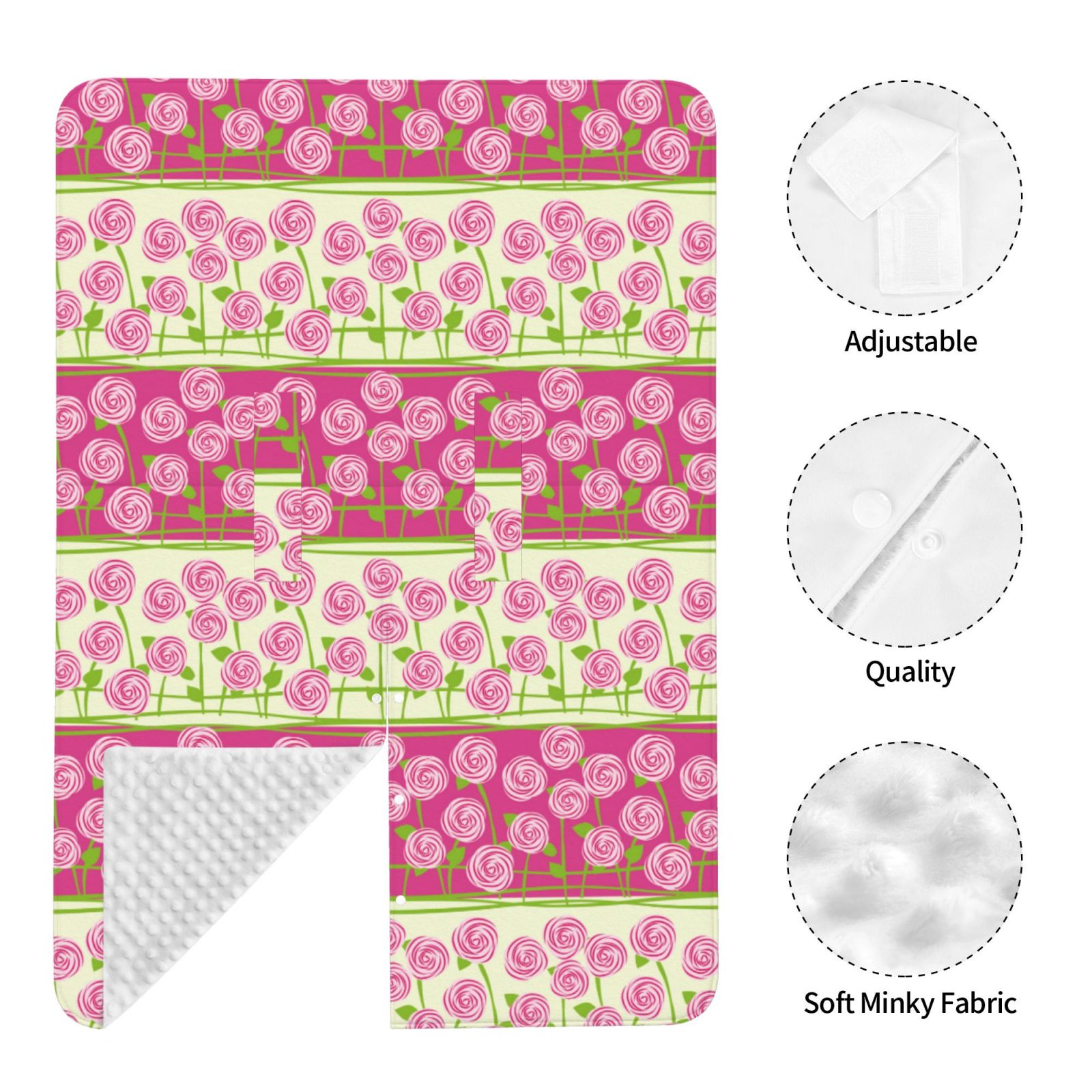 Car Seat Cover Baby - flowers Pink B Breathable Infant Car Seat Cover for Baby Carseat, Lightweight Comfort Baby Essentials Must Haves Newborn Stuff for Girl Boy