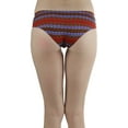 thumbnail image 3 of ToBeInStyle Women's Pack of 6 Laser Cut Assorted Print Bikini Panties, 3 of 6