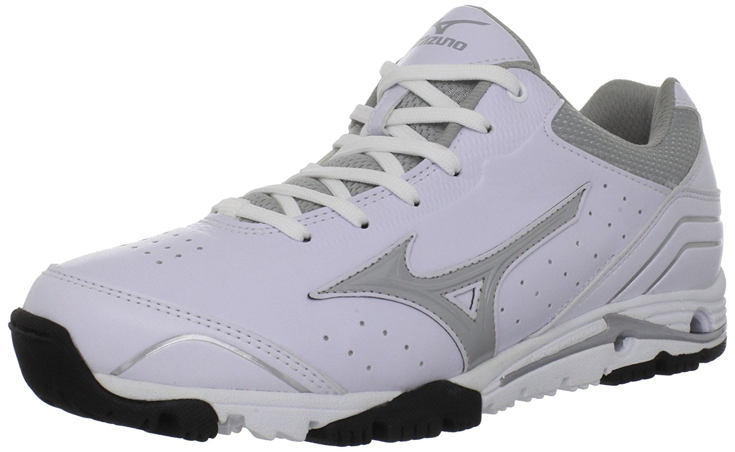 New Mizuno Speed Trainer 4 320426 Mens 10.5 Baseball Shoes White/Gray ...