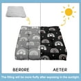 thumbnail image 6 of Boho Floor Pillow 22 Inch Square, Dutch Velvet Meditation Cushion for Yoga and Reading, 6 of 7
