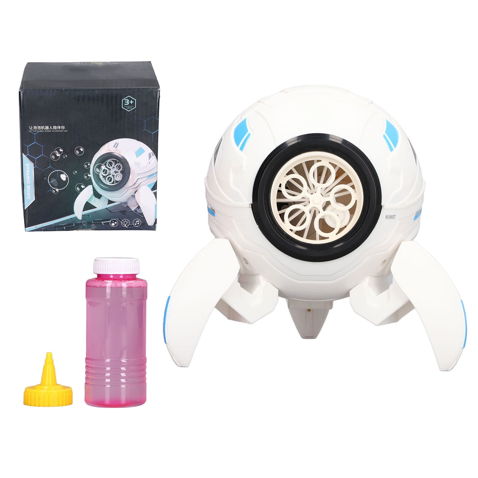 Electric Bubble Machine, Lots Of Bubbles White Bubble Machine White