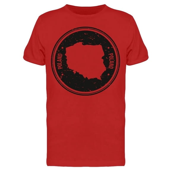 Poland Map Symbol Tee Men's -Image by Shutterstock
