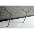 thumbnail image 2 of Kingston Brass VPB14887 Stainless Steel Console Legs in Brushed Brass, 2 of 5