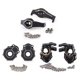 thumbnail image 1 of Juego de 6 uds. De ruedas de dirección de la carcasa del eje de transmisión del Portal para Rc Crawler Traxxas 4, 1 of 5