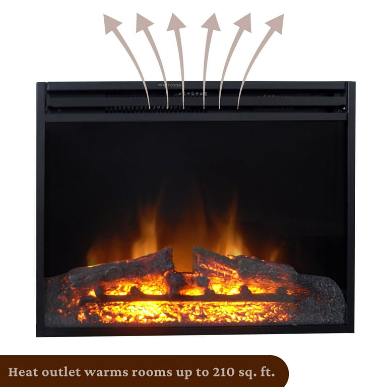 Cambridge 27-In. Freestanding 5116 BTU Electric Fireplace Heater