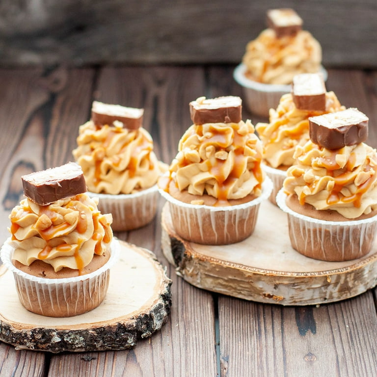 Uxcell Champagne Gold Cupcake Cups Aluminum Foil Standard Cupcake Liners 50 Pack Walmart