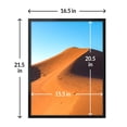 thumbnail image 3 of Marco de fotos LaVie Home 16x21 negro con plexiglás HD, 3 of 7