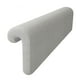 thumbnail image 1 of Almohada de cabecera con funda extraíble, almohada de noche con soporte ergonómico para la espalda gris claro, 1 of 9