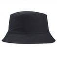 thumbnail image 2 of Wide Brim Sun UPF50+ UV Packable Unisex Hat, Cotton, Black, 2 of 7