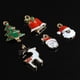 thumbnail image 3 of 20pcs Colgantes Mezcdos De Navidad Baoblaze Colgante de encanto de joyería, 3 of 8