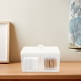 thumbnail image 2 of 1 Set Cotton Swabs Container Separate Box Cotton Balls Cotton Pads Lipstick Organizer, 2 of 9
