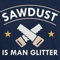 thumbnail image 3 of CafePress - Sawdust Dark T Shirt - Men's Classic Graphic Cotton T-Shirt, 3 of 4