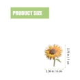 thumbnail image 2 of FELTECHELECTR 50 pegatinas de girasol, pegatinas estéticas, pegatinas de papel adhesivas, pegatinas para botellas de agua., 2 of 7