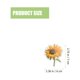 thumbnail image 2 of FELTECHELECTR 50 pegatinas de girasol, pegatinas estéticas, pegatinas de papel adhesivas, pegatinas para botellas de agua., 2 of 7