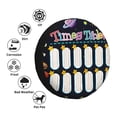 thumbnail image 4 of Easygdp Space Math Times Tables Wheel Cover,Spare Tire Cover,4-17in Spare Tire Cover Universal Fit for Trailer, Car, Truck, SUV, Jeep-14 inch, 4 of 6