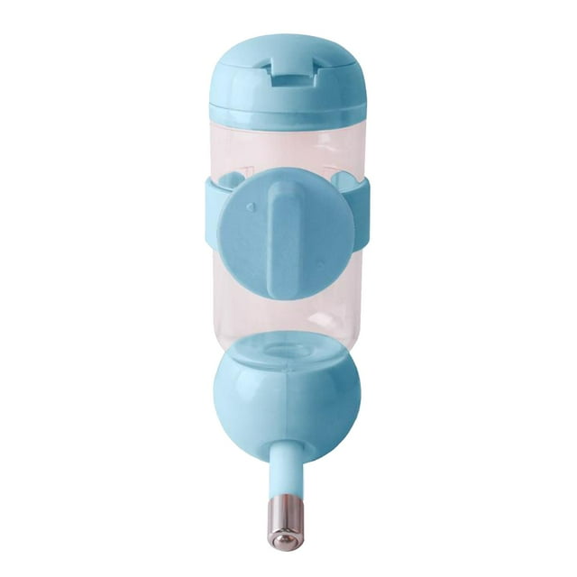 Bebedero para mascotas, dispensador de agua para perros y gatos, bebedero para mascotas pequeñas Azul 350ml