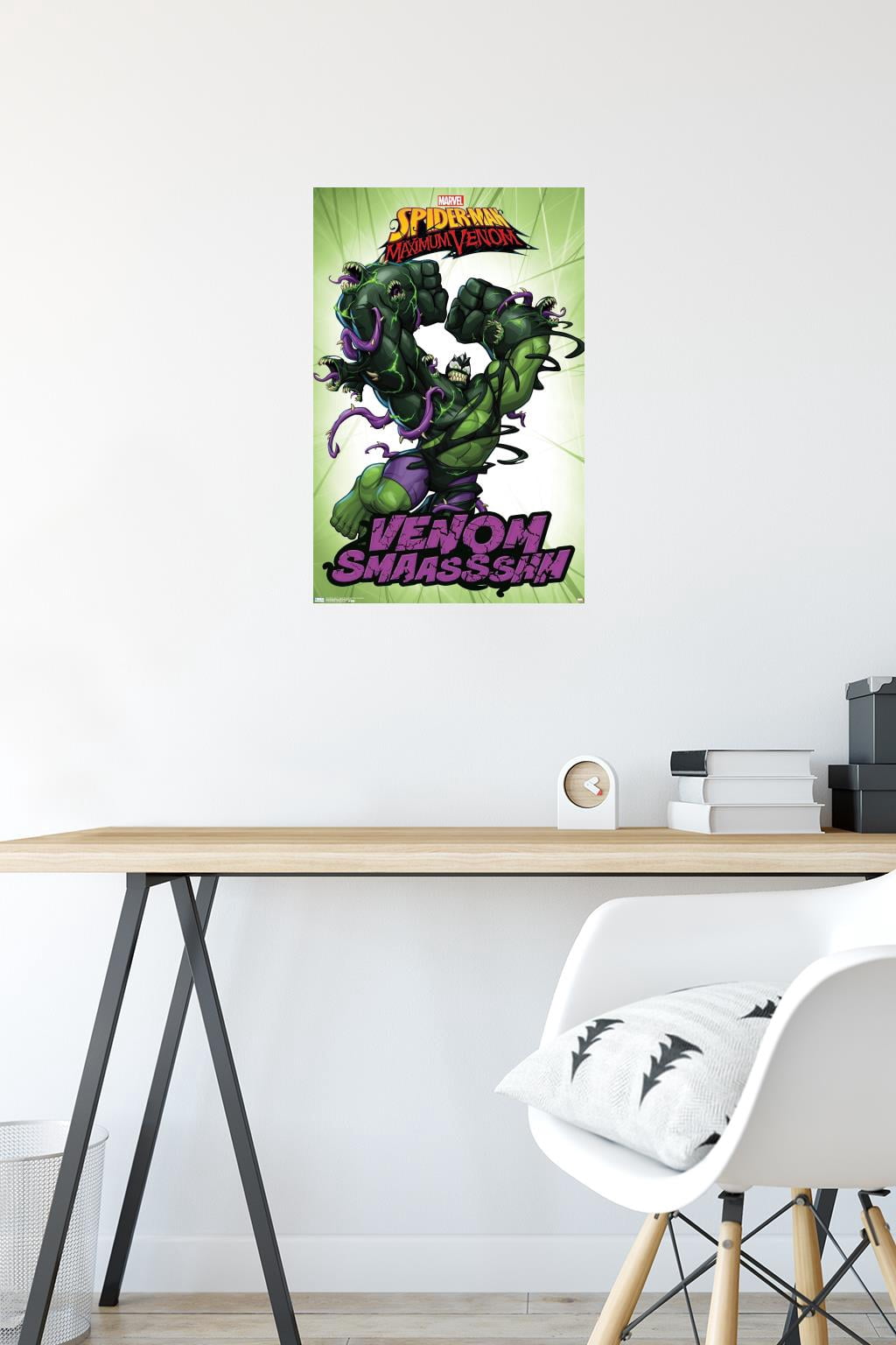 Marvel Comics TV - Spider- Man: Maximum Venom - Venom Smash Wall Poster, 14.725" x 22.375"