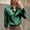 Army Green plus size satin blouse a1, variant on Women Plus Size Button Down Shirts Long Sleeve Satin Collared Blouse Elegant Casual Fall Winter Tops for Women, Gray 2XL