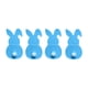 thumbnail image 2 of 4 portacubiertos de Pascua con forma de conejito, organizador reutilizable para utensilios de cocina. Azul, 2 of 9