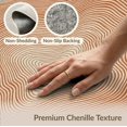thumbnail image 6 of ODIKA 5'x7' Washable Area Rug Layered Elevation Map Abstract Lines Flowing Topographic Wavy Refined Structured for Guest Room, Lounge, Apartment, Non-Slip Low Profile, Stain Resistant, 6 of 7